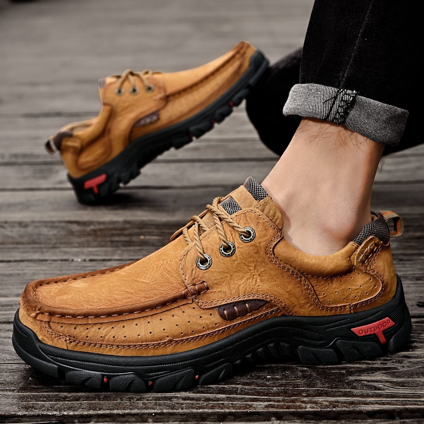 Mostelo With Laces - Transition boots with orthopedic and extremely comfortable sole