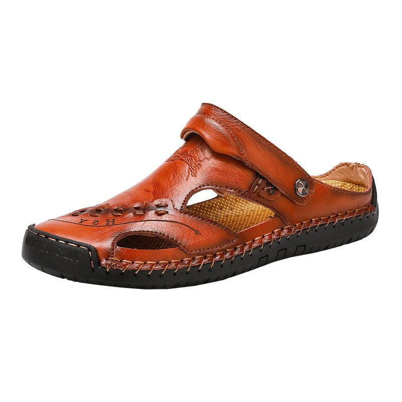 Mostelo™ Men's casual breathable handmade leather sandals