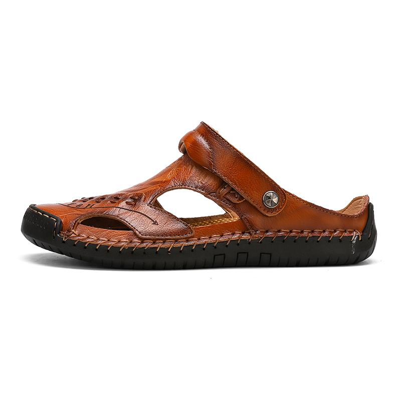 Mostelo™ Men's casual breathable handmade leather sandals
