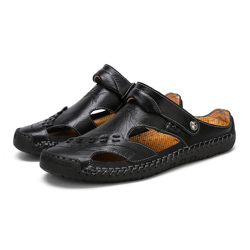 Mostelo™ Men's casual breathable handmade leather sandals