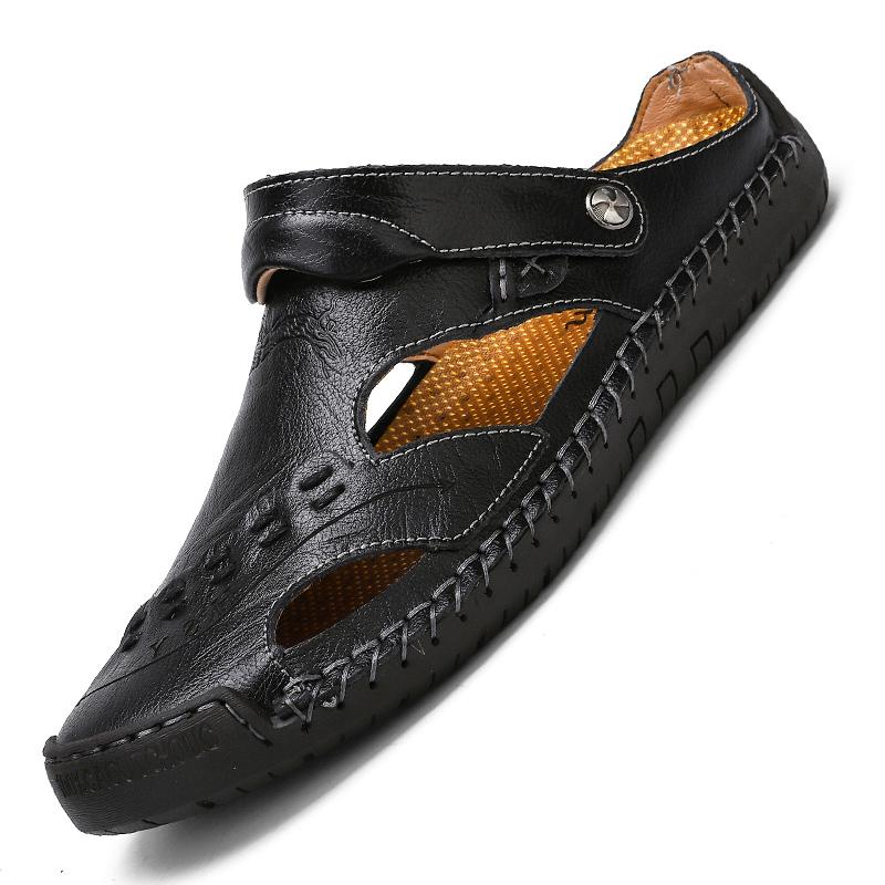 Mostelo™ Men's casual breathable handmade leather sandals