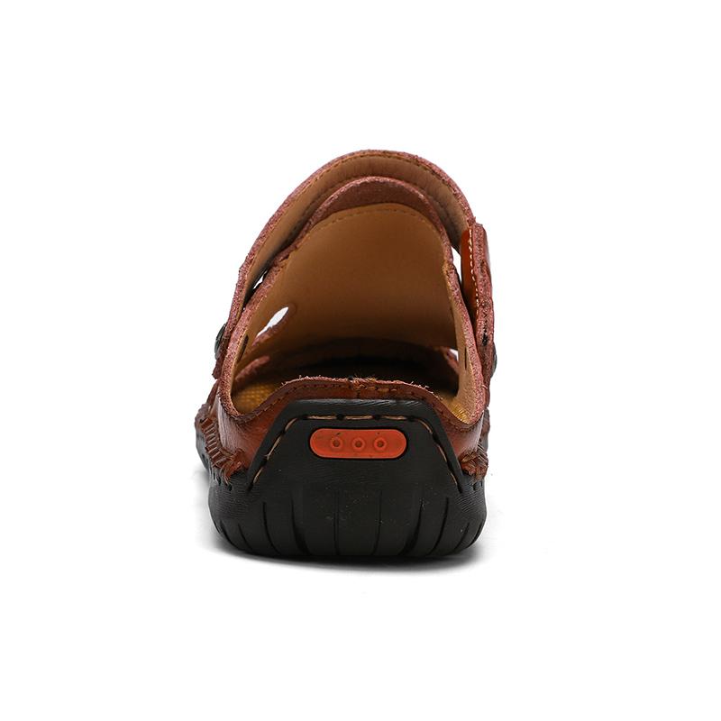 Mostelo™ Men's casual breathable handmade leather sandals