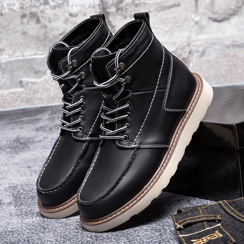 Mostelo Mens Boots  Casual Boots For Men Waterproof Chukka Boots Mens