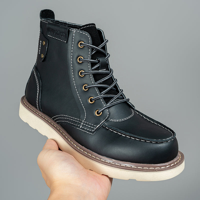 Mostelo Mens Boots  Casual Boots For Men Waterproof Chukka Boots Mens