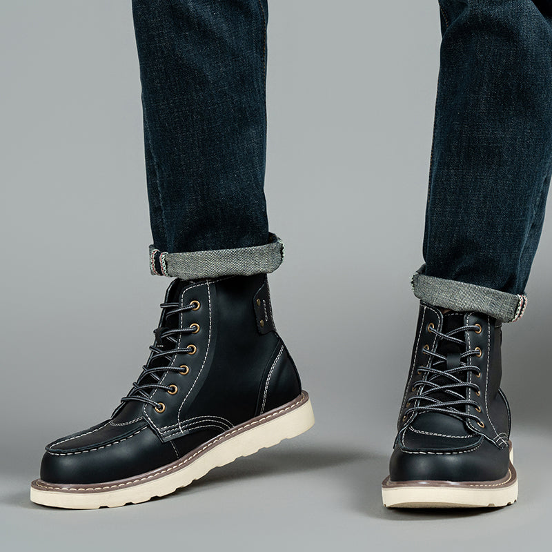 Mostelo Mens Boots  Casual Boots For Men Waterproof Chukka Boots Mens