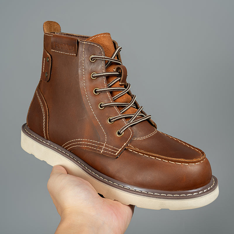 Mostelo Mens Boots  Casual Boots For Men Waterproof Chukka Boots Mens