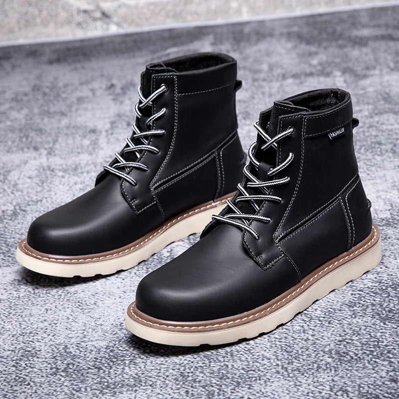 Mostelo Mens Boots  Casual Boots For Men Waterproof Chukka Boots Mens