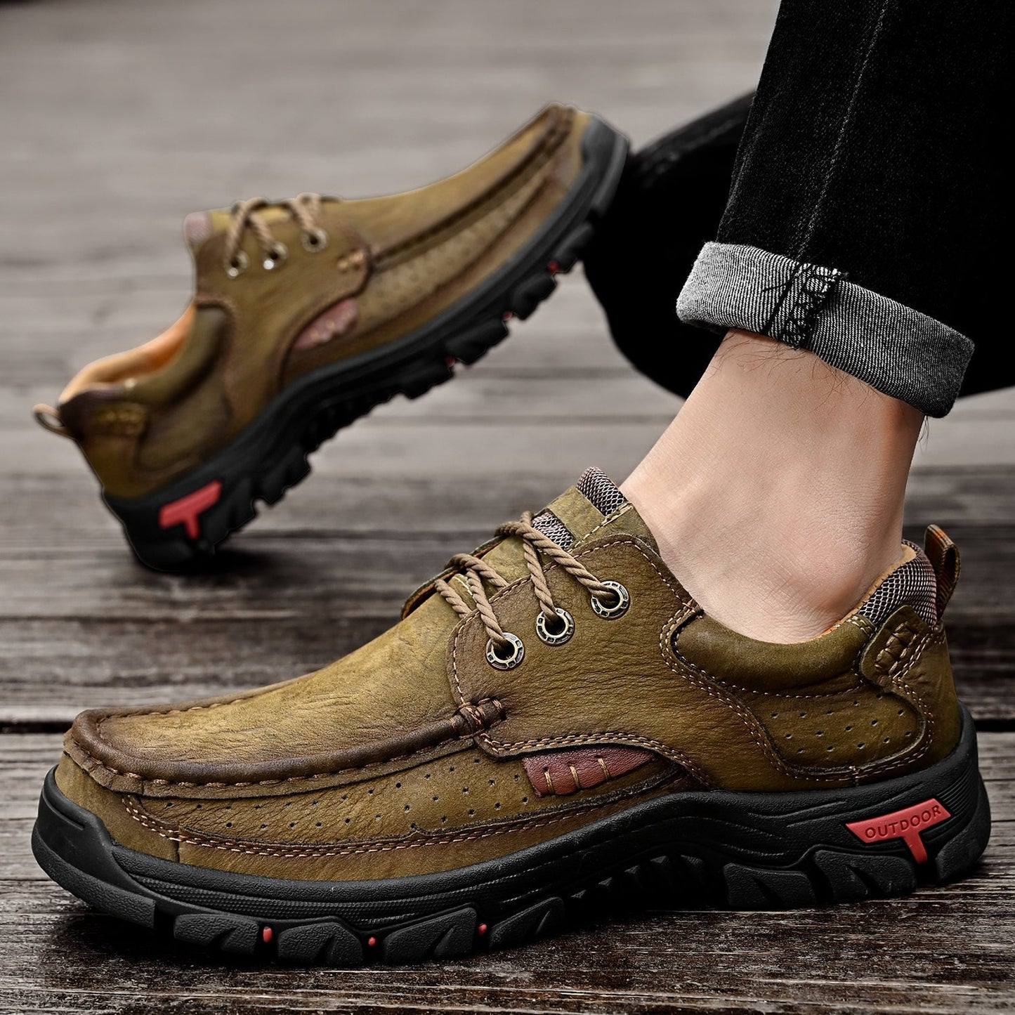 Mostelo With Laces - Transition boots with orthopedic and extremely comfortable sole