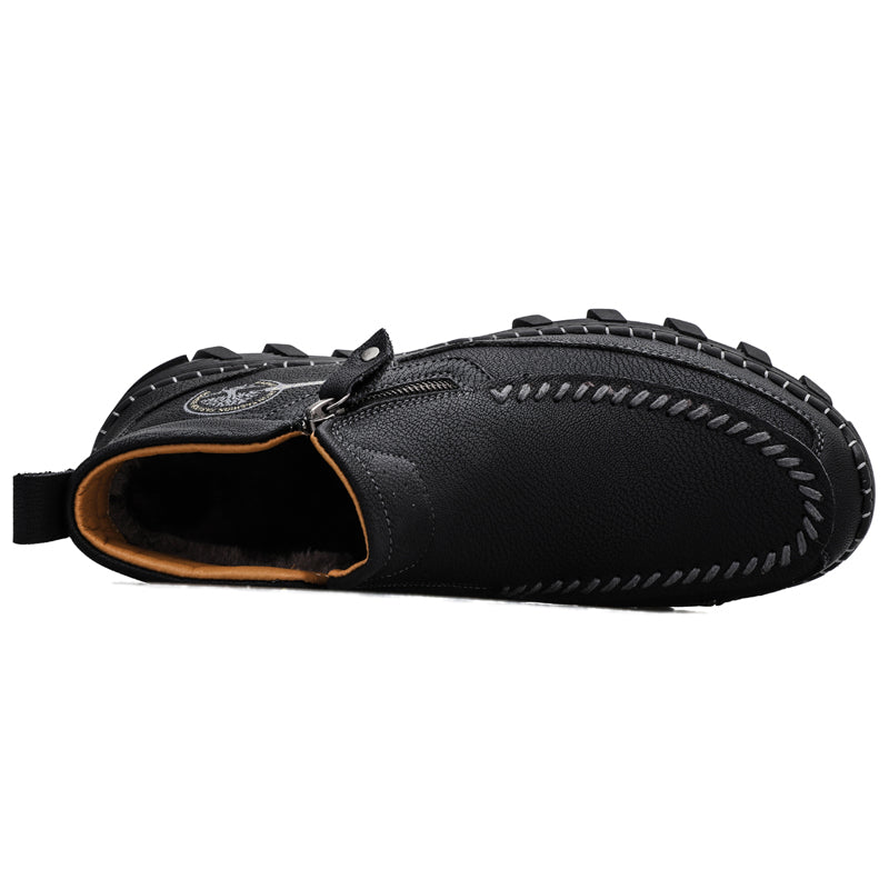 Mostelo® -  Men's Soft And Breathable Zipper Outdoor Tooling Boots