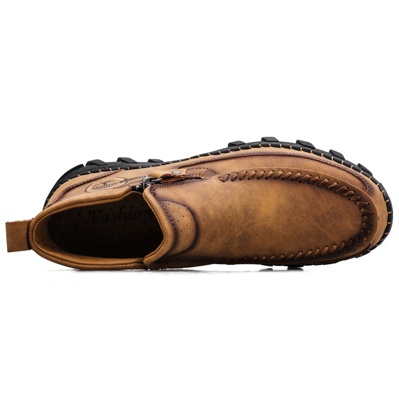 Mostelo® -  Men's Soft And Breathable Zipper Outdoor Tooling Boots