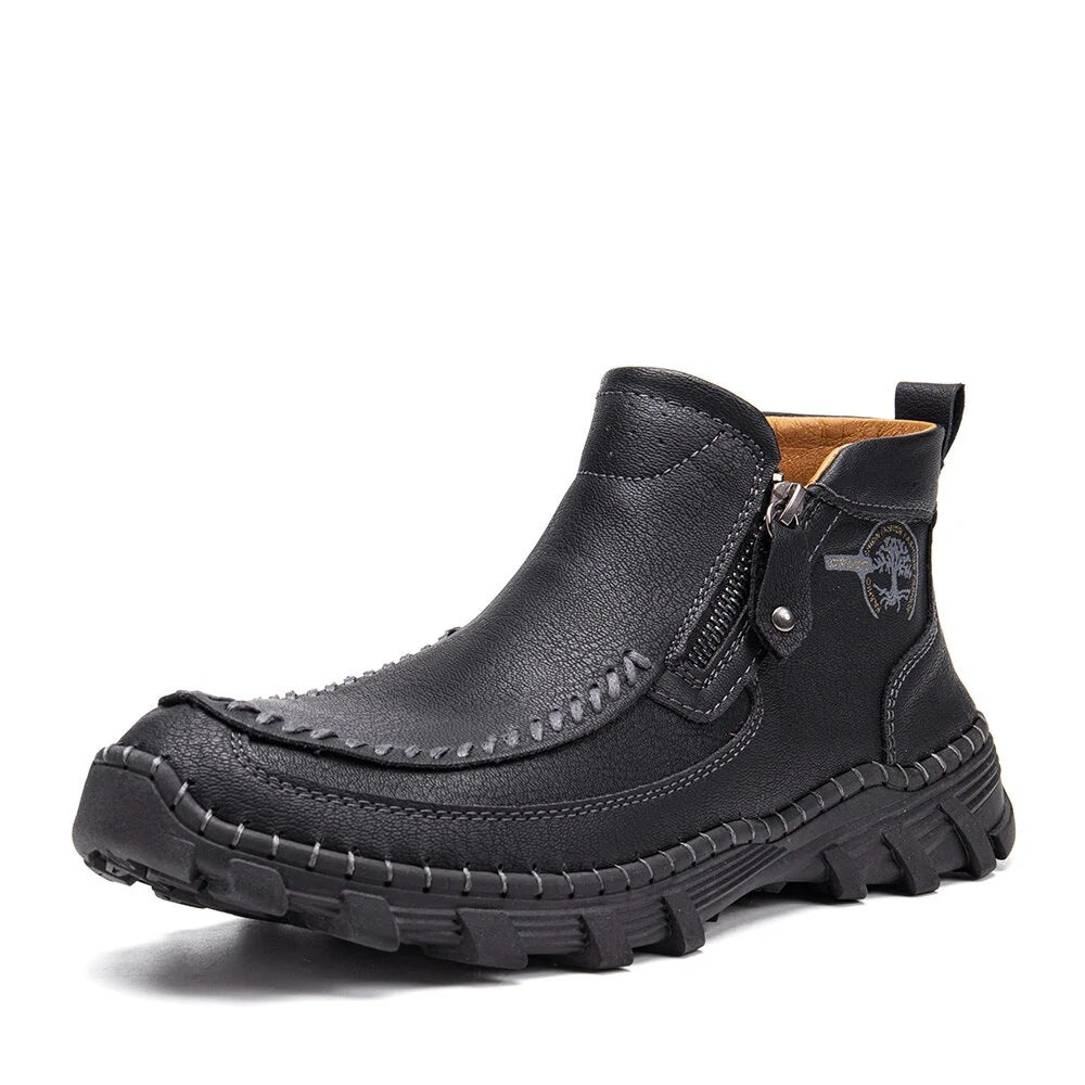 Mostelo® -  Men's Soft And Breathable Zipper Outdoor Tooling Boots
