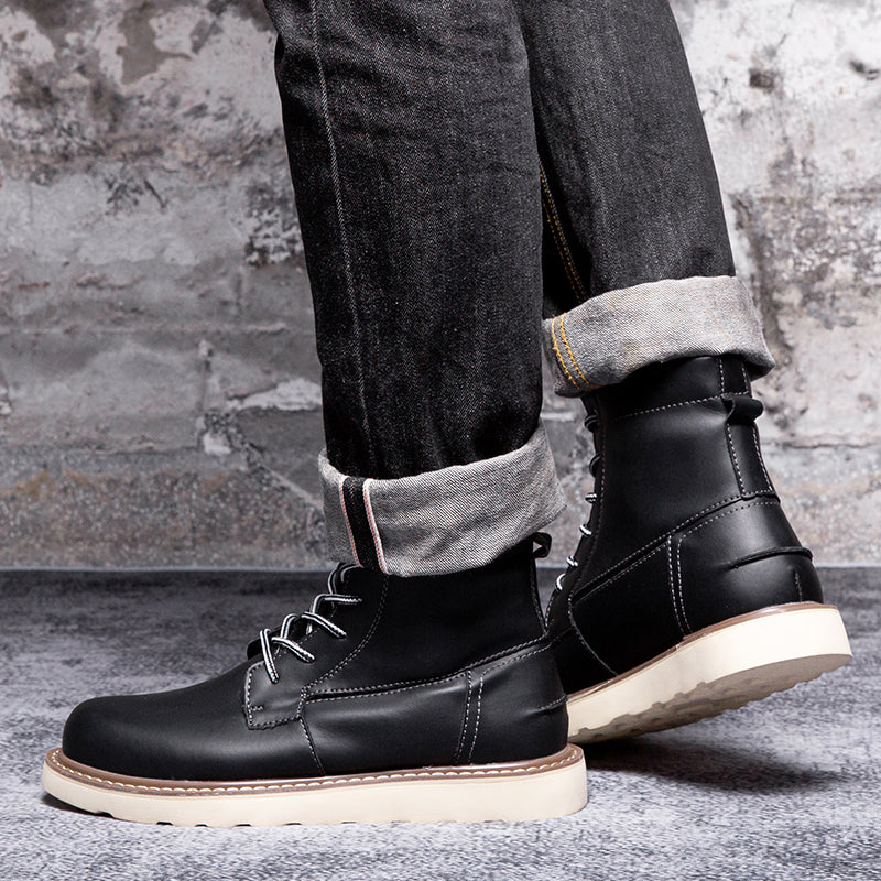 Mostelo Mens Boots  Casual Boots For Men Waterproof Chukka Boots Mens