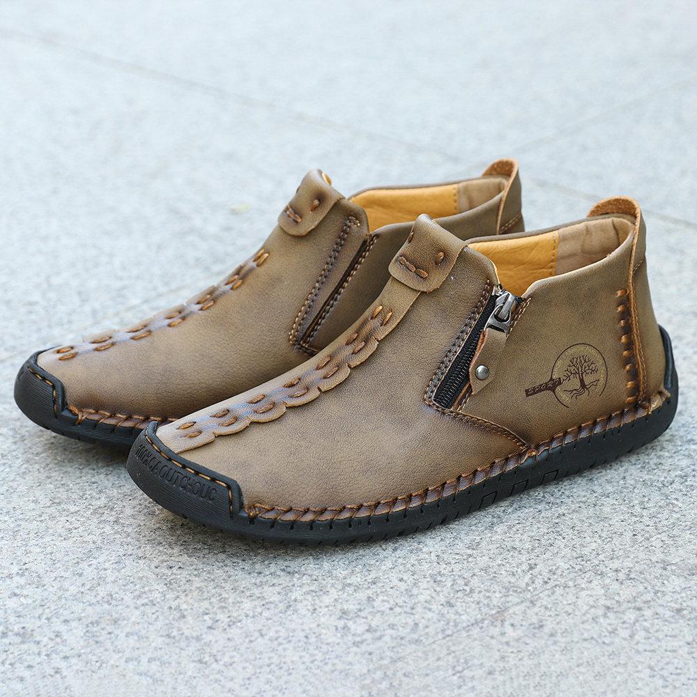 Mostelo®—Men Casual Handmade British Style Leather Shoes