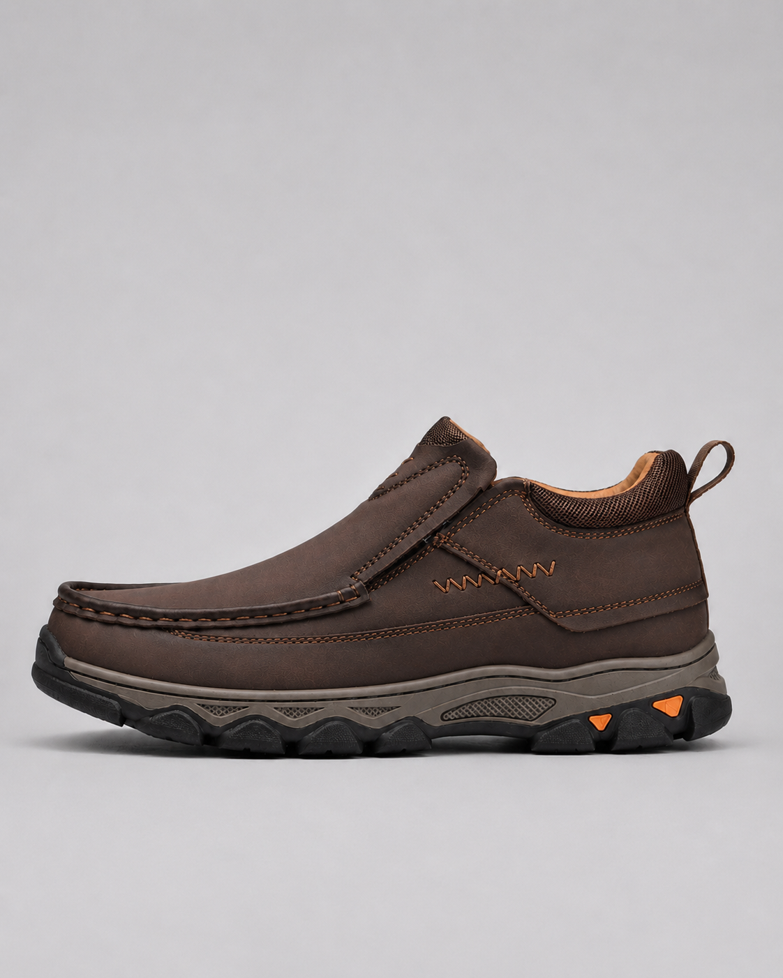 Men's Vintage Genuine Leather Slip-On Walking Shoes
