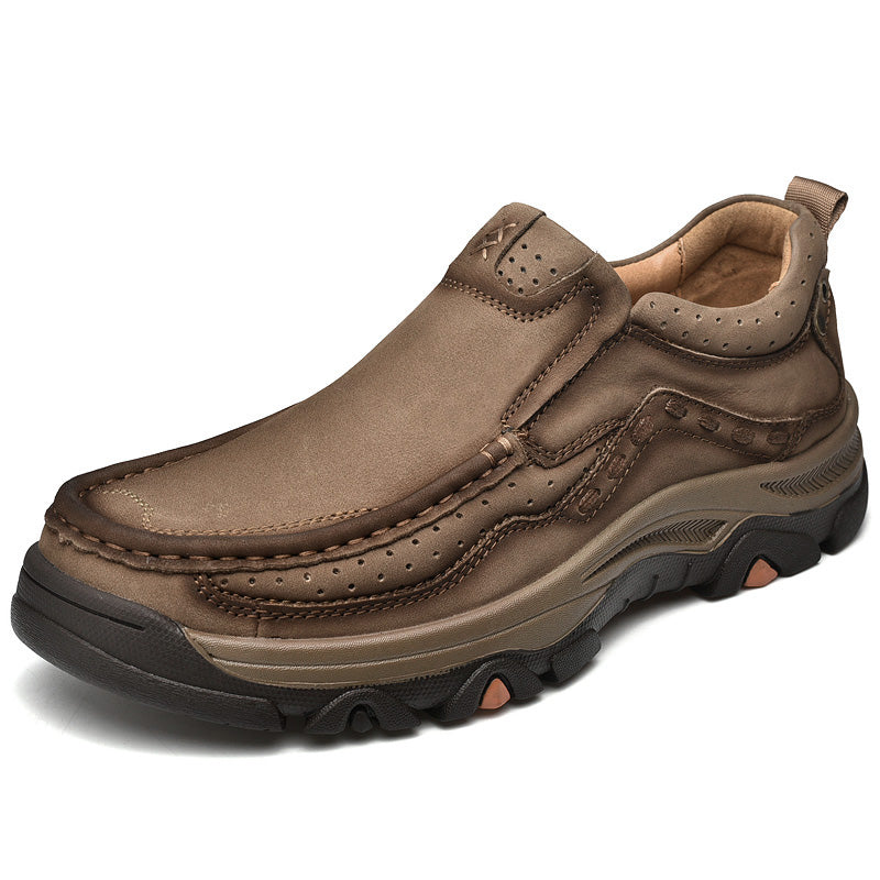 Men’s Mostelo soft brown slip on loafers, size 43. 71wNN2sNIaL._AC_UY900_.jpg main image 4
