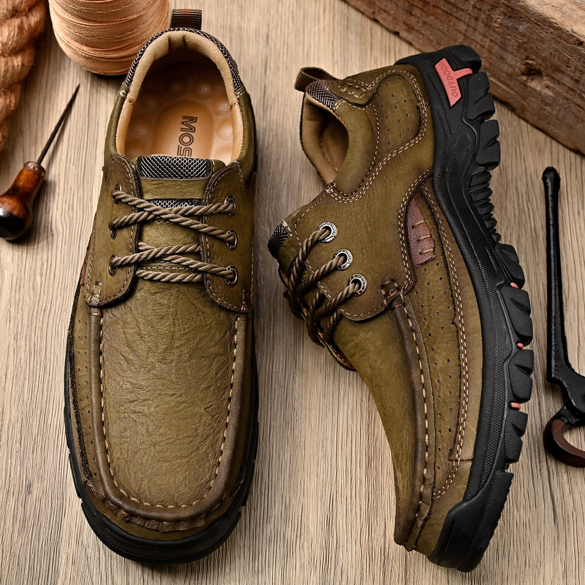Mostelo With Laces - Transition boots with orthopedic and extremely comfortable sole