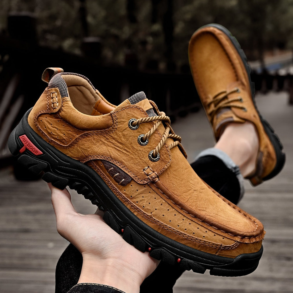 Mostelo With Laces - Transition boots with orthopedic and extremely comfortable sole
