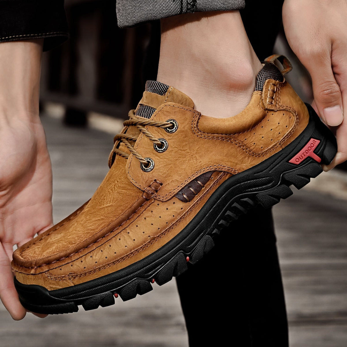 Mostelo With Laces - Transition boots with orthopedic and extremely comfortable sole