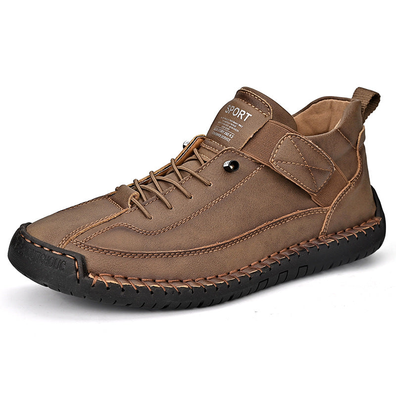 Mostelo Leather Sneakers – Soft Comfort & Orthopedic Support