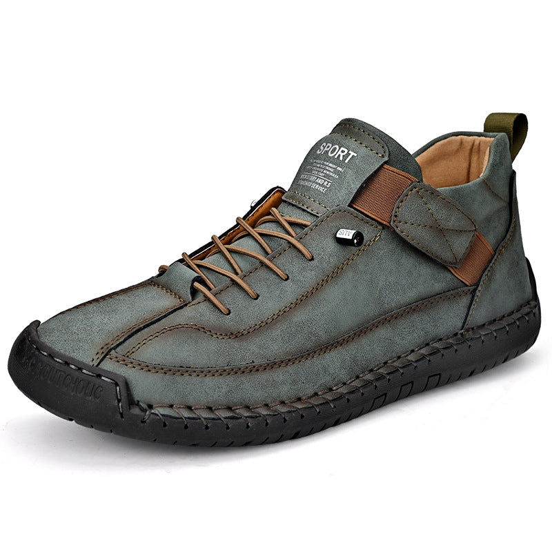 Mostelo Leather Sneakers – Soft Comfort & Orthopedic Support