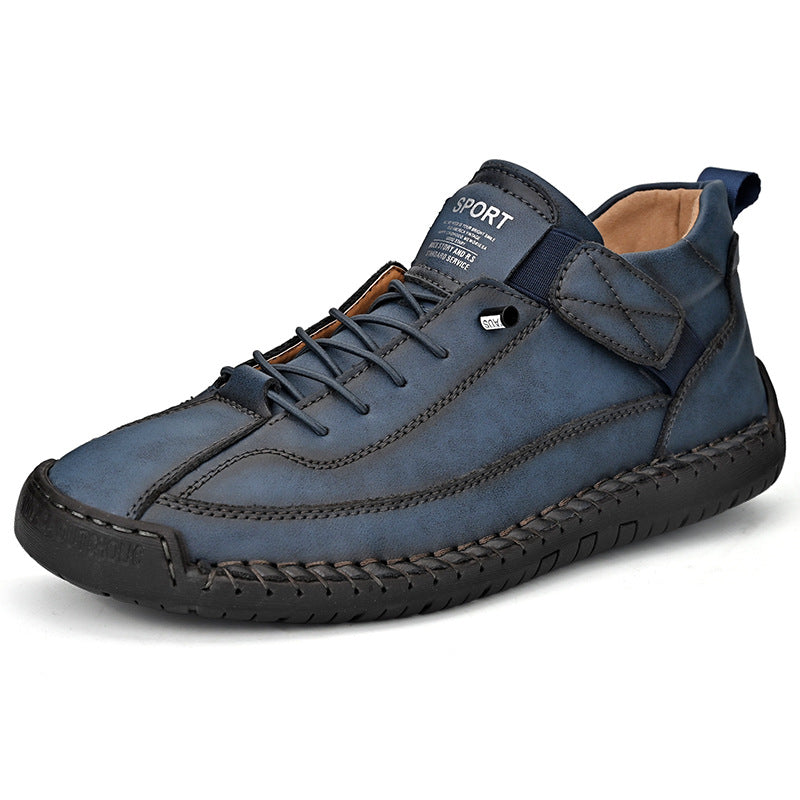 Mostelo Leather Sneakers – Soft Comfort & Orthopedic Support