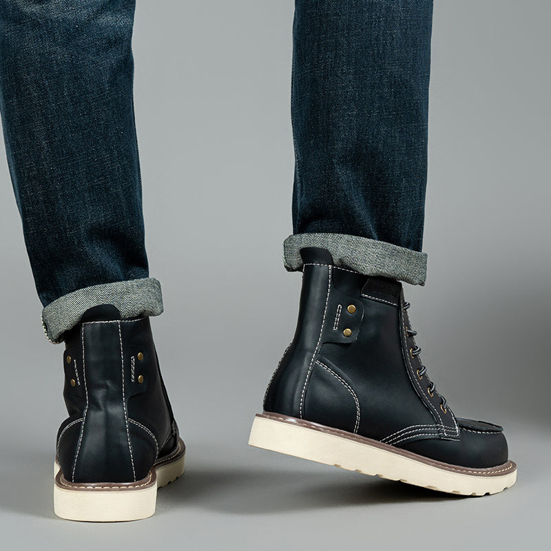 Mostelo Mens Boots  Casual Boots For Men Waterproof Chukka Boots Mens