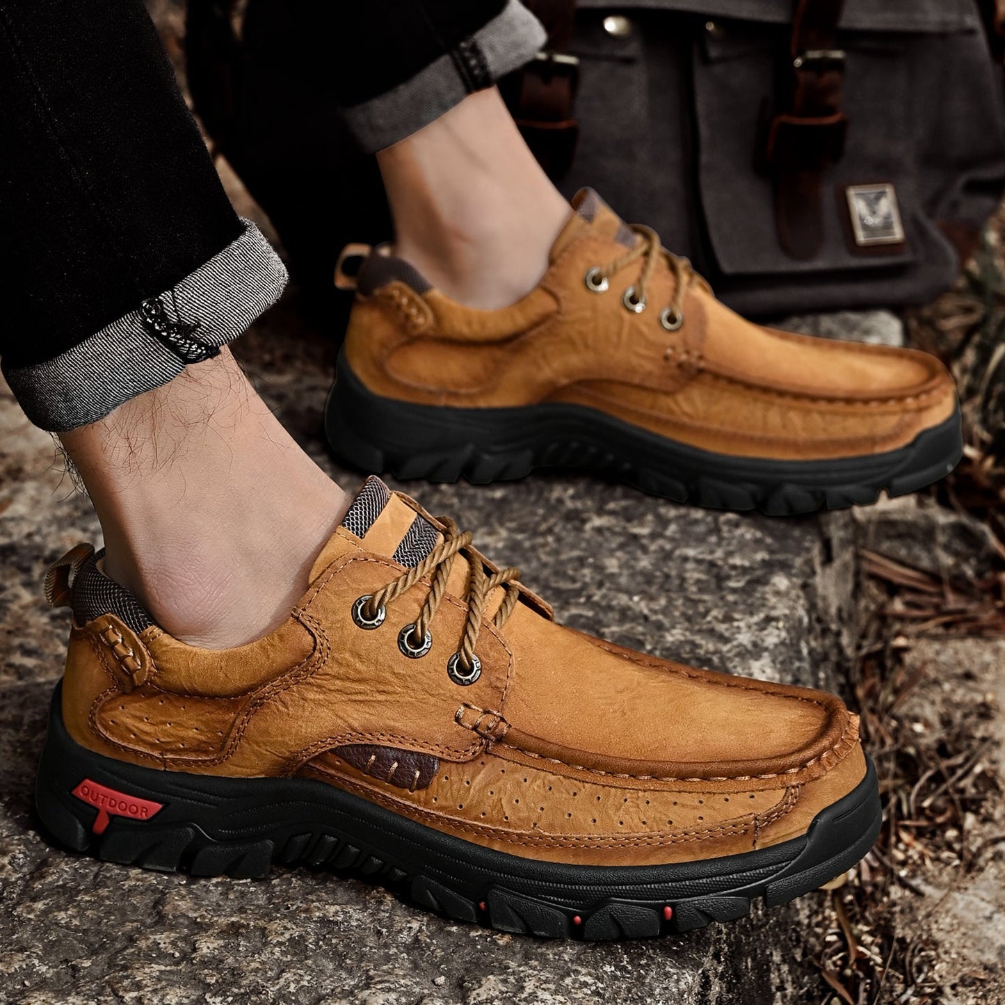 Mostelo With Laces - Transition boots with orthopedic and extremely comfortable sole