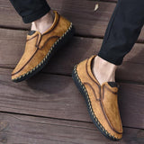Mostelo™—Men Leather Breathable Moccasins Loafers