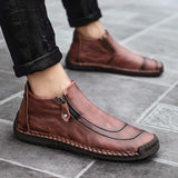 Men of high men's shoes by hand for outdoor leisure shoes boots