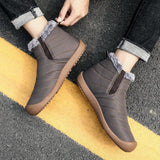 Mostelo® -Men Snow Waterproof Super Warm Ankle Boots
