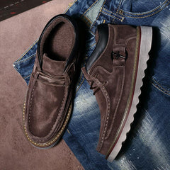 Men's outdoor equipment sewing recreational leather shoes