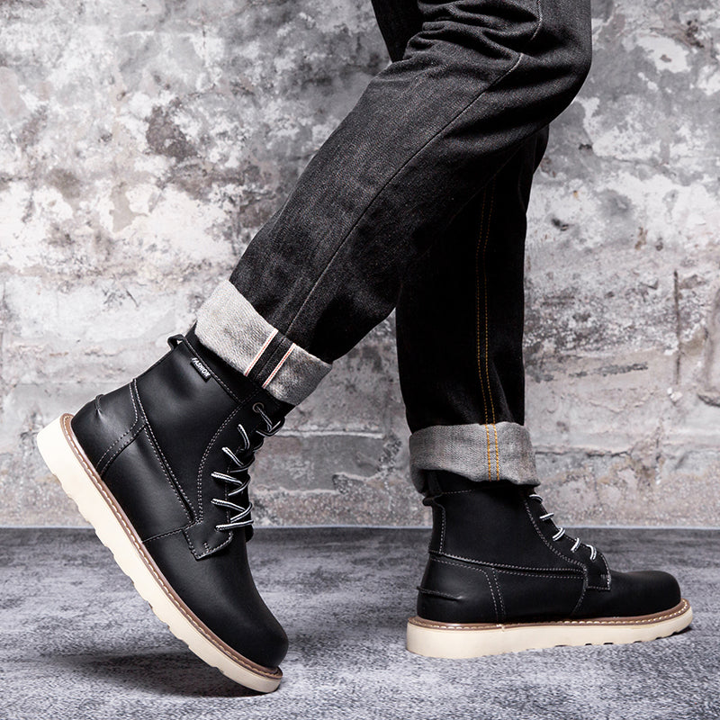 Mostelo Mens Boots  Casual Boots For Men Waterproof Chukka Boots Mens