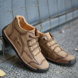 Mostelo™ -Men Vintage Hand Stitching Comfort Soft Leather Boots