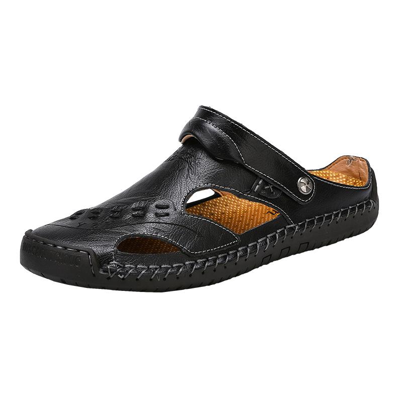 Mostelo™ Men's casual breathable handmade leather sandals