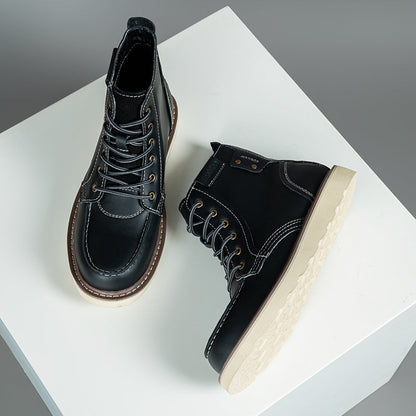 Mostelo Mens Boots  Casual Boots For Men Waterproof Chukka Boots Mens