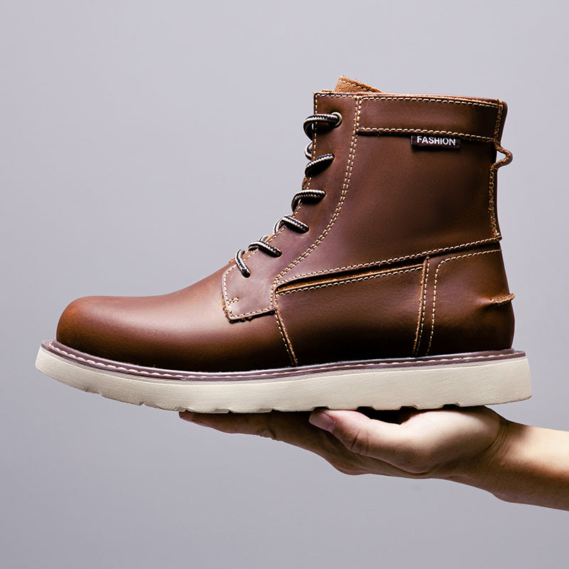 Mostelo Mens Boots  Casual Boots For Men Waterproof Chukka Boots Mens