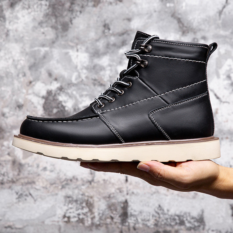 Mostelo Mens Boots  Casual Boots For Men Waterproof Chukka Boots Mens