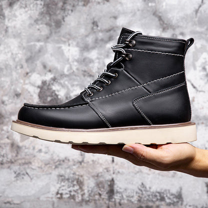 Mostelo Mens Boots  Casual Boots For Men Waterproof Chukka Boots Mens