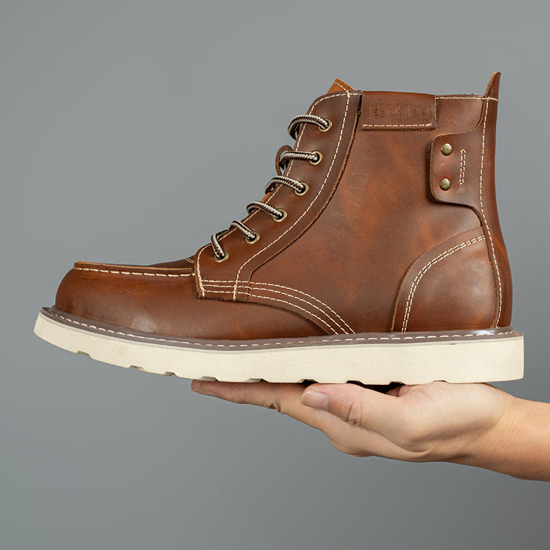 Mostelo Mens Boots  Casual Boots For Men Waterproof Chukka Boots Mens