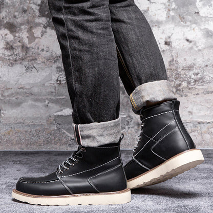 Mostelo Mens Boots  Casual Boots For Men Waterproof Chukka Boots Mens