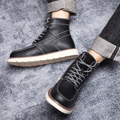 Mostelo Mens Boots  Casual Boots For Men Waterproof Chukka Boots Mens
