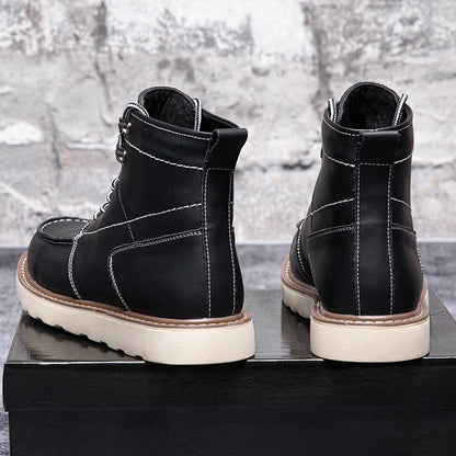 Mostelo Mens Boots  Casual Boots For Men Waterproof Chukka Boots Mens