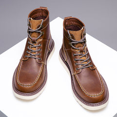 Mostelo Mens Boots  Casual Boots For Men Waterproof Chukka Boots Mens