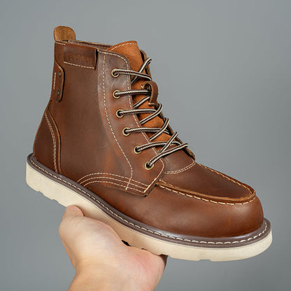 Mostelo Mens Boots  Casual Boots For Men Waterproof Chukka Boots Mens
