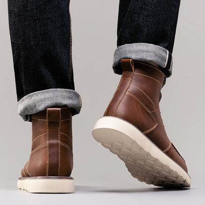 Mostelo Mens Boots  Casual Boots For Men Waterproof Chukka Boots Mens