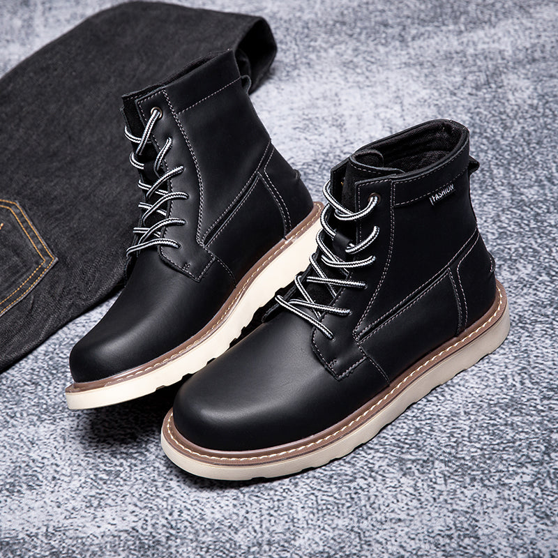 Mostelo Mens Boots  Casual Boots For Men Waterproof Chukka Boots Mens