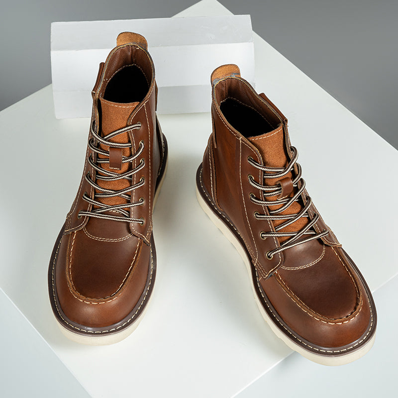 Mostelo Mens Boots  Casual Boots For Men Waterproof Chukka Boots Mens
