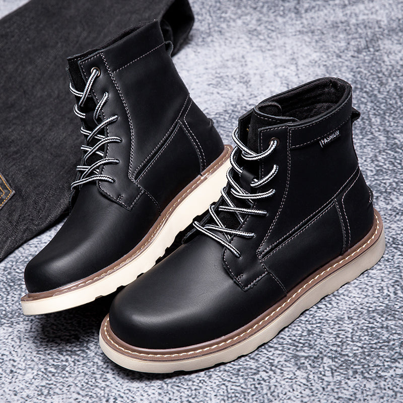 Mostelo Mens Boots  Casual Boots For Men Waterproof Chukka Boots Mens