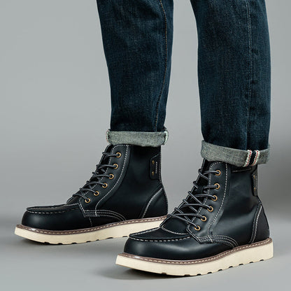 Mostelo Mens Boots  Casual Boots For Men Waterproof Chukka Boots Mens