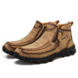 Mostelo® -  Men's Soft And Breathable Zipper Outdoor Tooling Boots